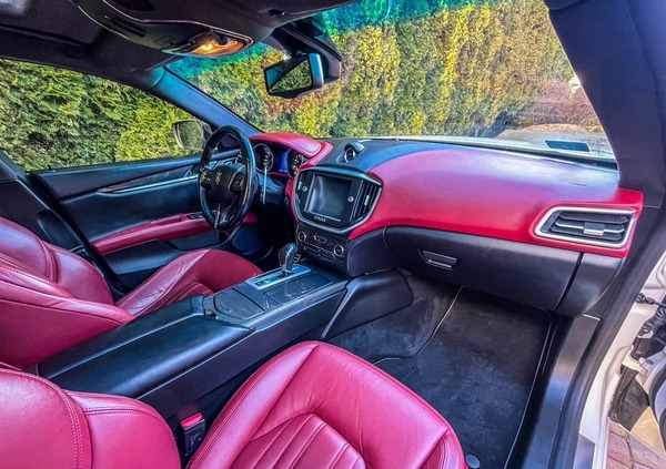 Maserati Ghibli cena 119999 przebieg: 63000, rok produkcji 2014 z Żagań małe 781